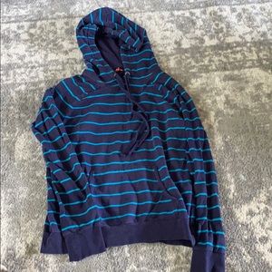 Striped hoodie